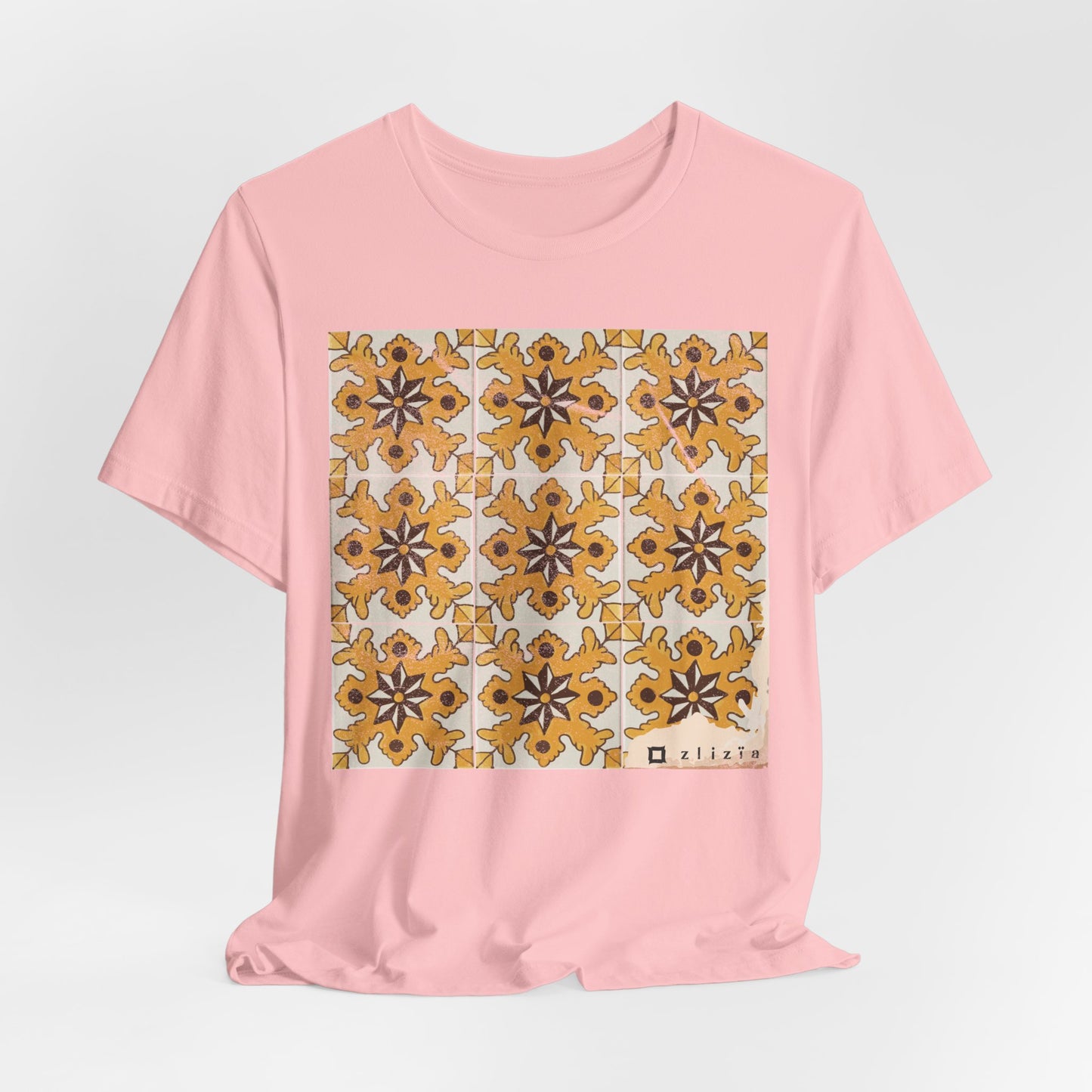 T-shirt Afset Essid Jaune / Pattes de Lion Jaune