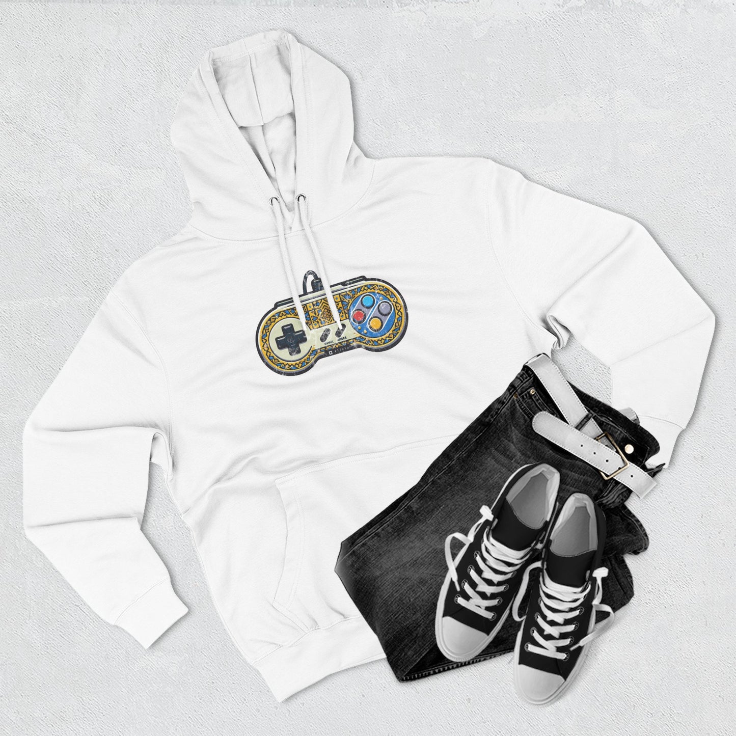 Super Gaming Vintage Hoodie