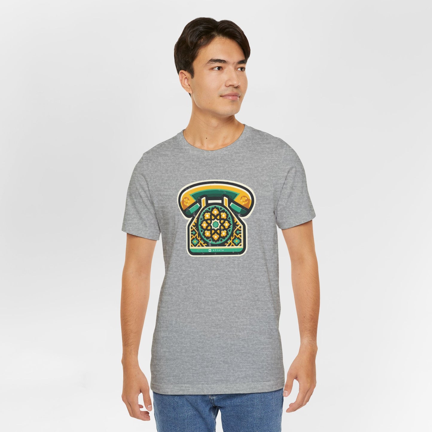 T-shirt Téléphone Vintage