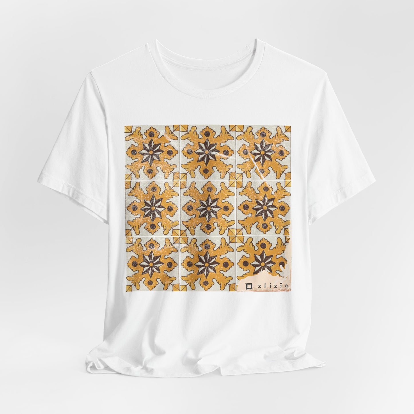 T-shirt Afset Essid Jaune / Pattes de Lion Jaune