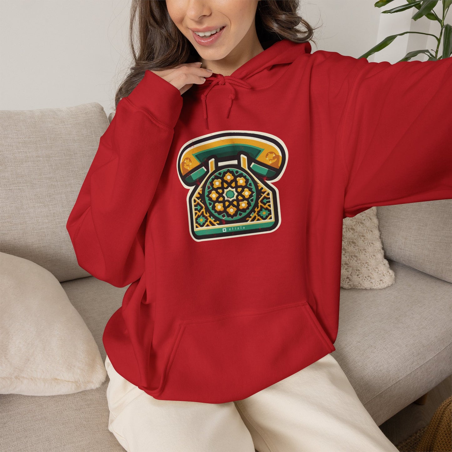 Téléphone Vintage Hoodie