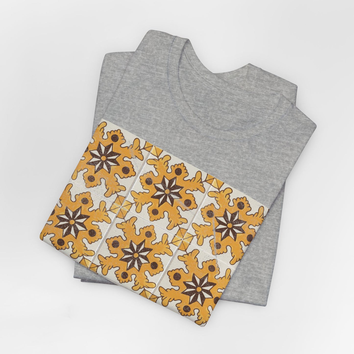 T-shirt Afset Essid Jaune / Pattes de Lion Jaune