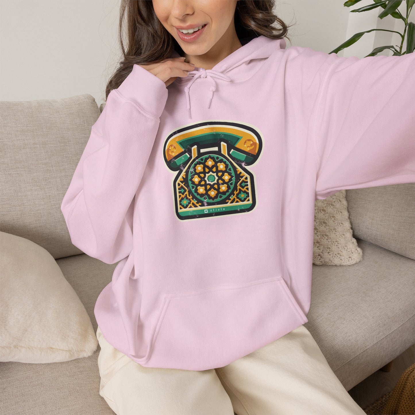 Téléphone Vintage Hoodie