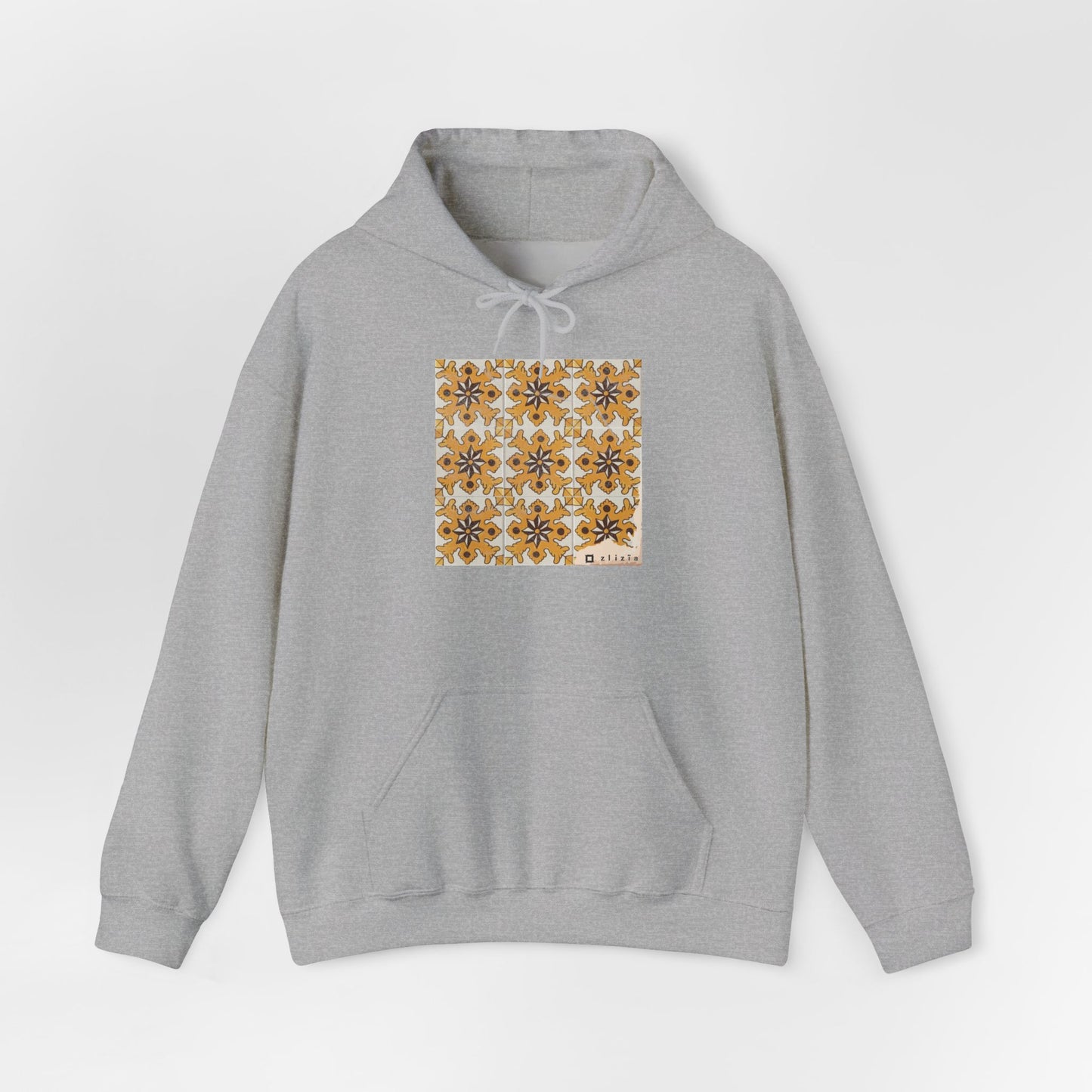 Afset sid Jaune Vintage Hoodie