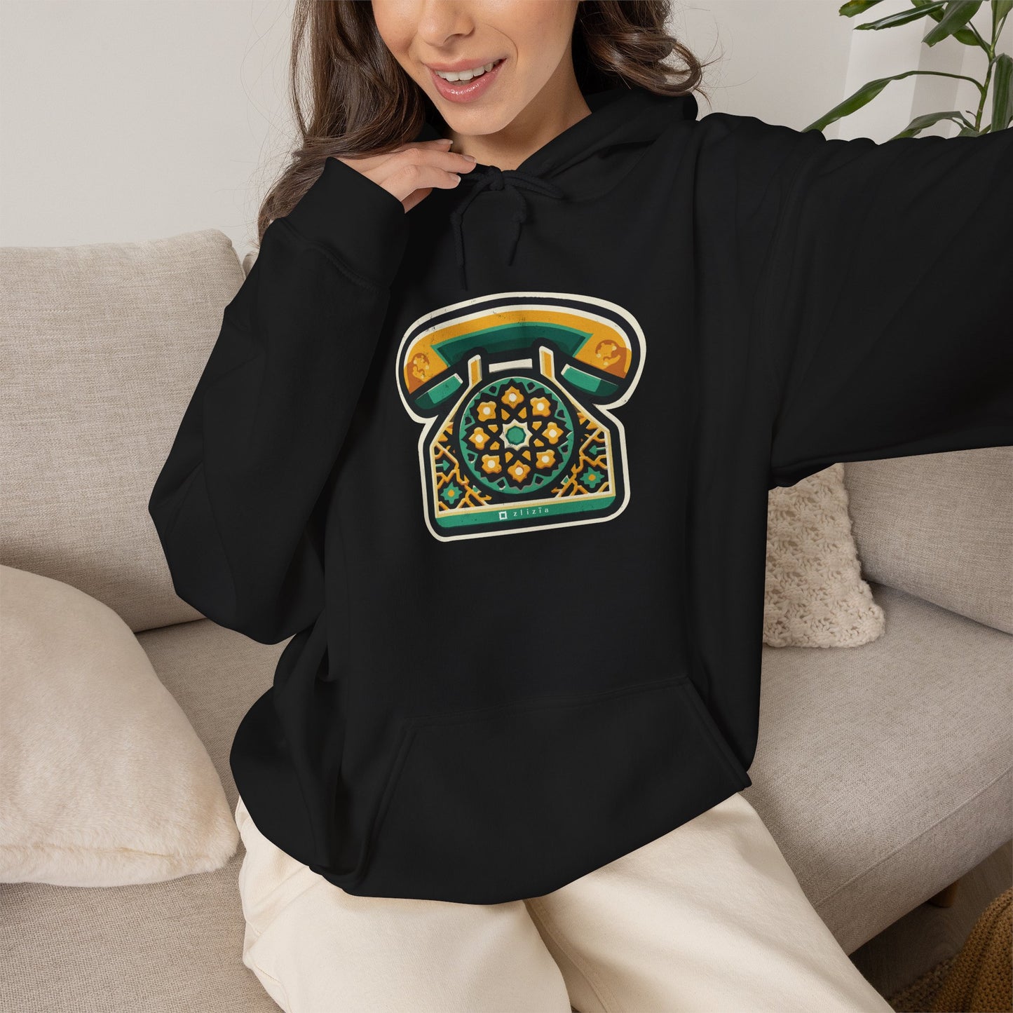 Téléphone Vintage Hoodie