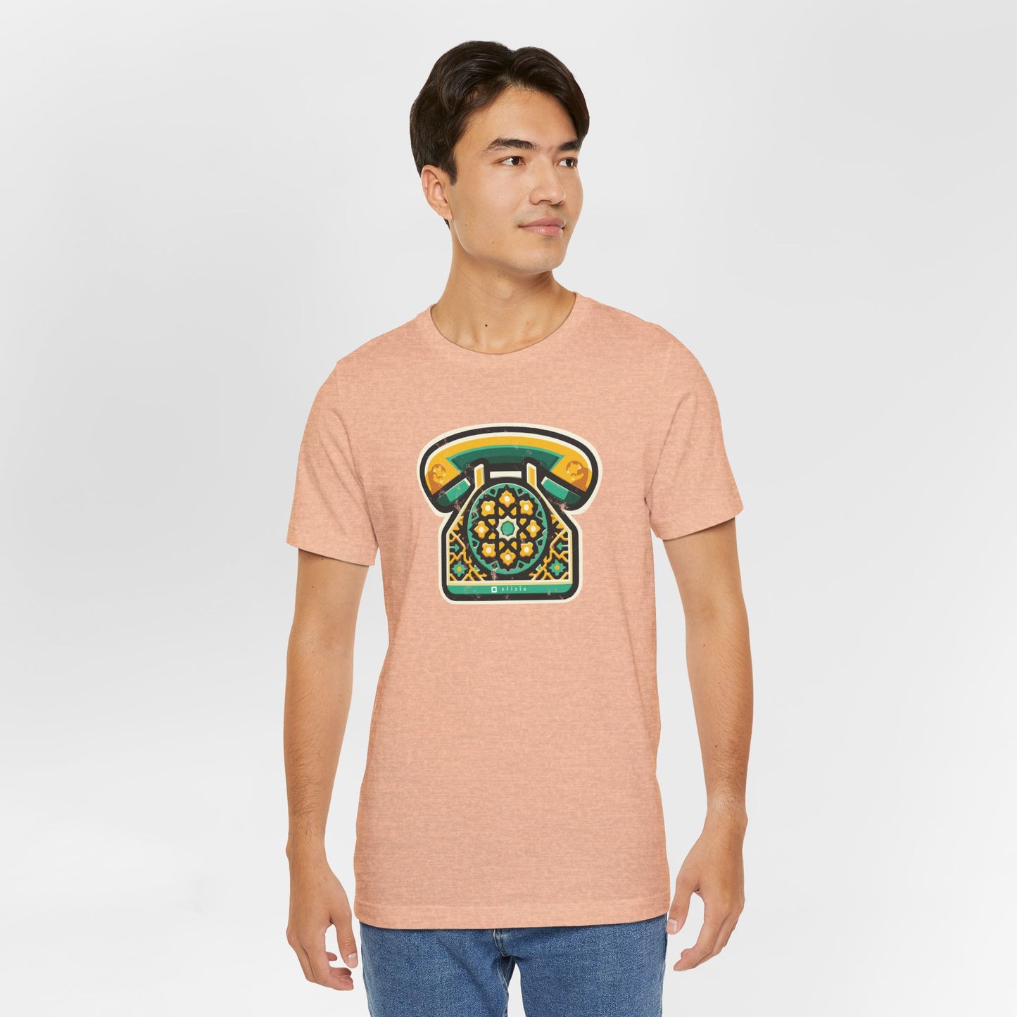 T-shirt Téléphone Vintage