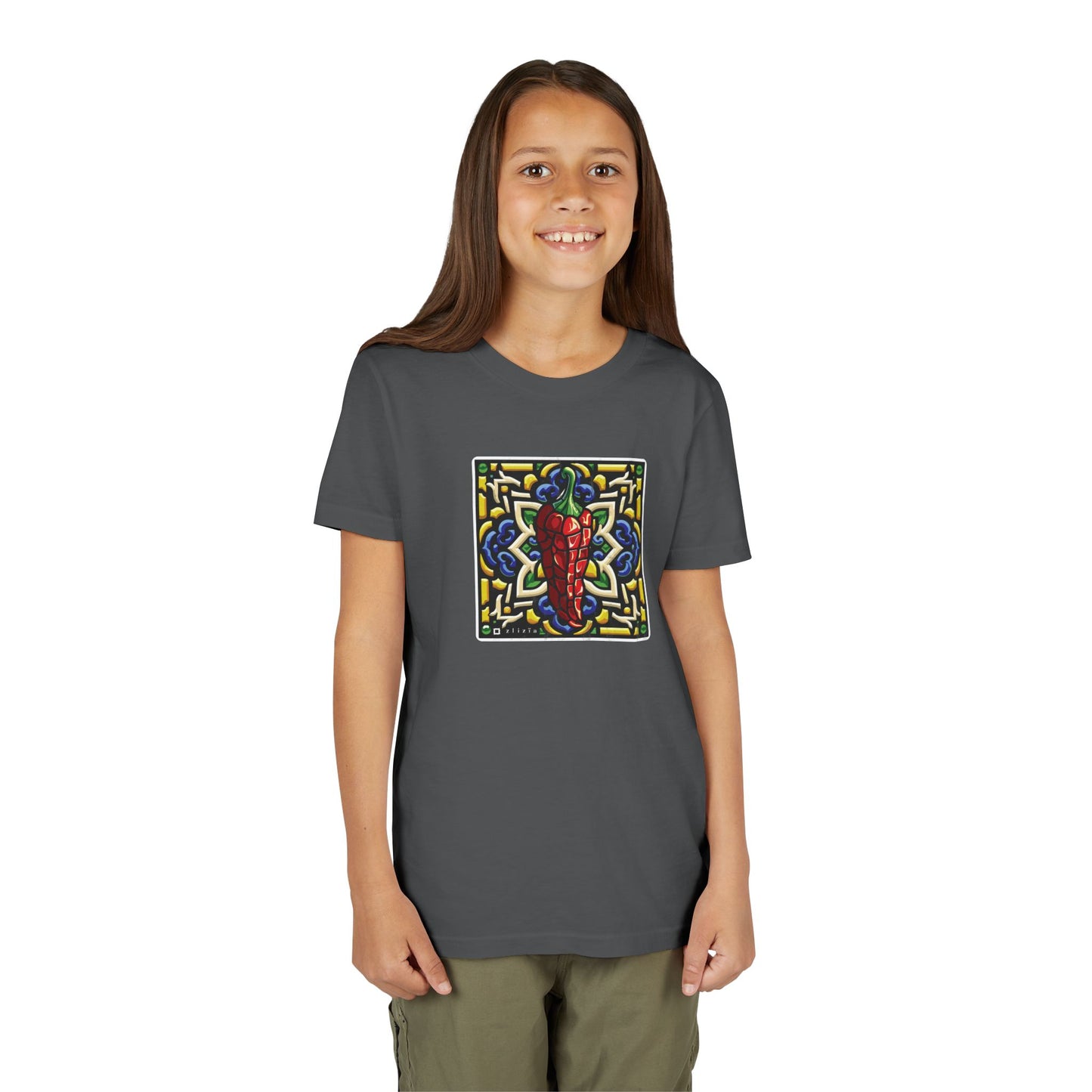 Youth Tee — piment Lily