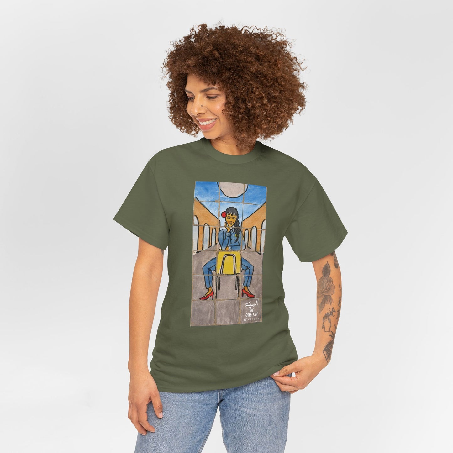 El Bayya / The Queen : Unisex Heavy Cotton Tee