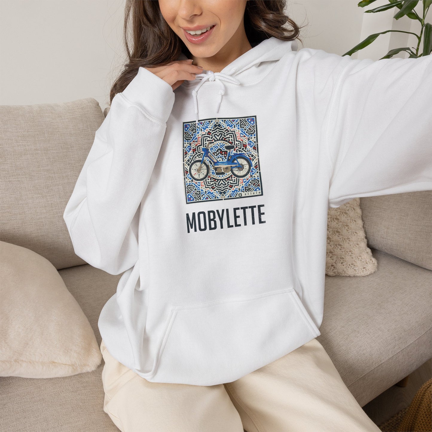Mobylette FR Vintage Hoodie