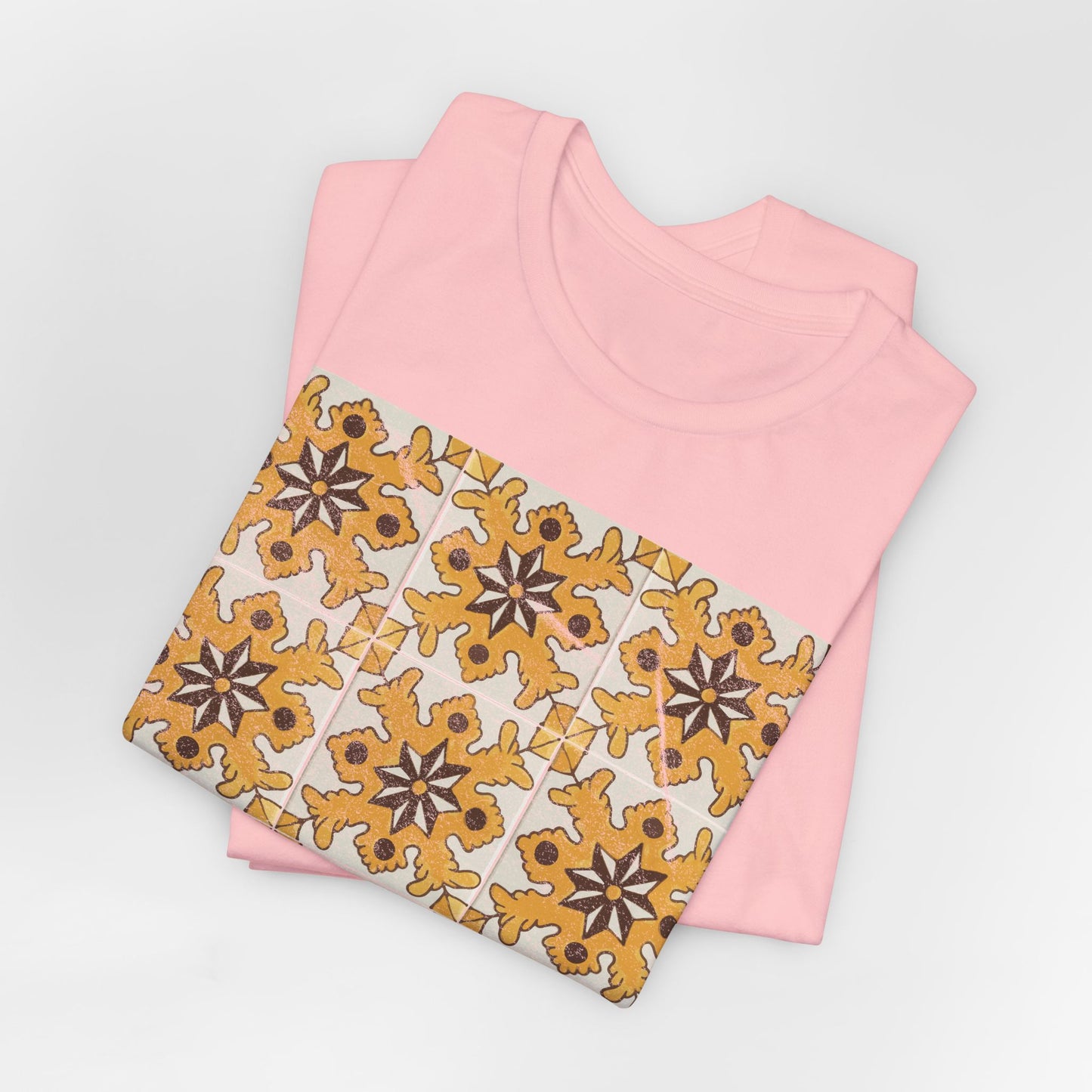 T-shirt Afset Essid Jaune / Pattes de Lion Jaune