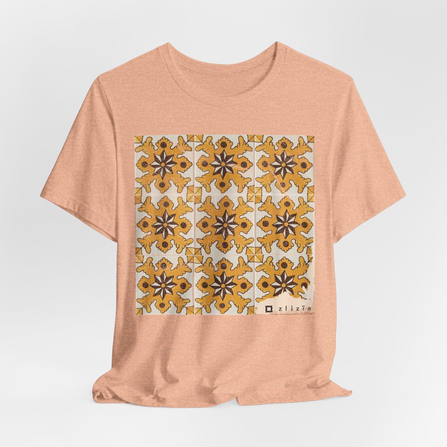 T-shirt Afset Essid Jaune / Pattes de Lion Jaune