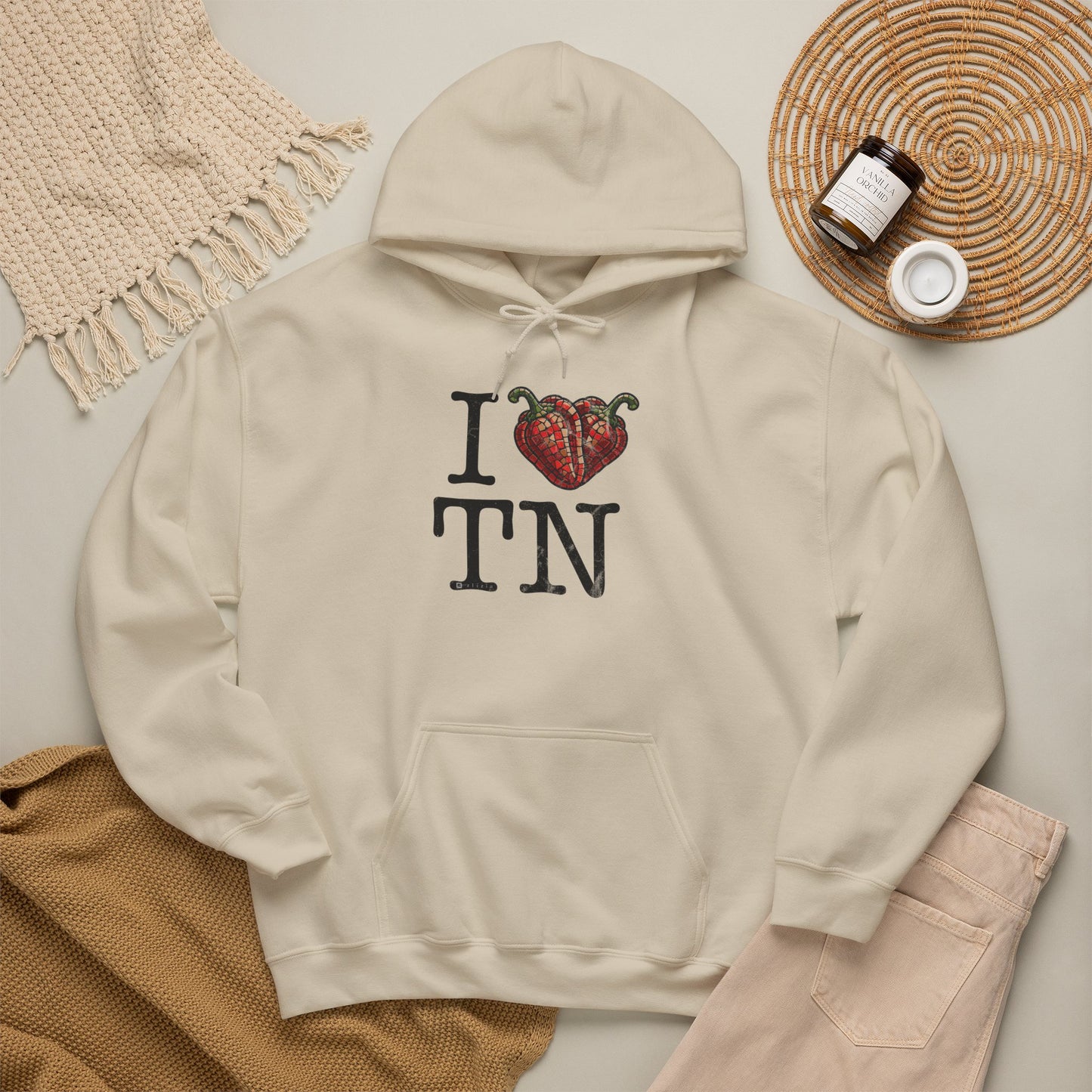 I Love TN Vintage Hoodie
