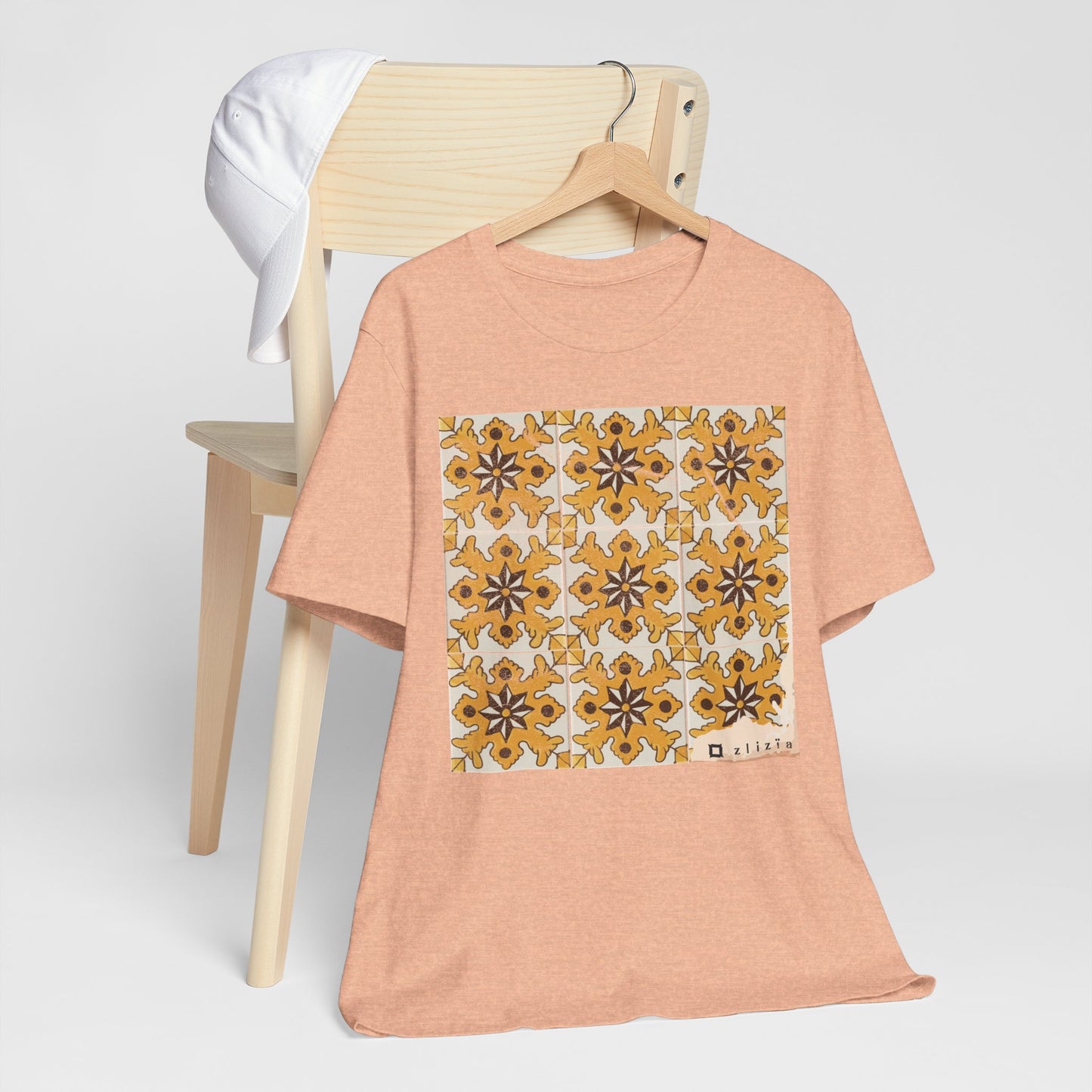 T-shirt Afset Essid Jaune / Pattes de Lion Jaune