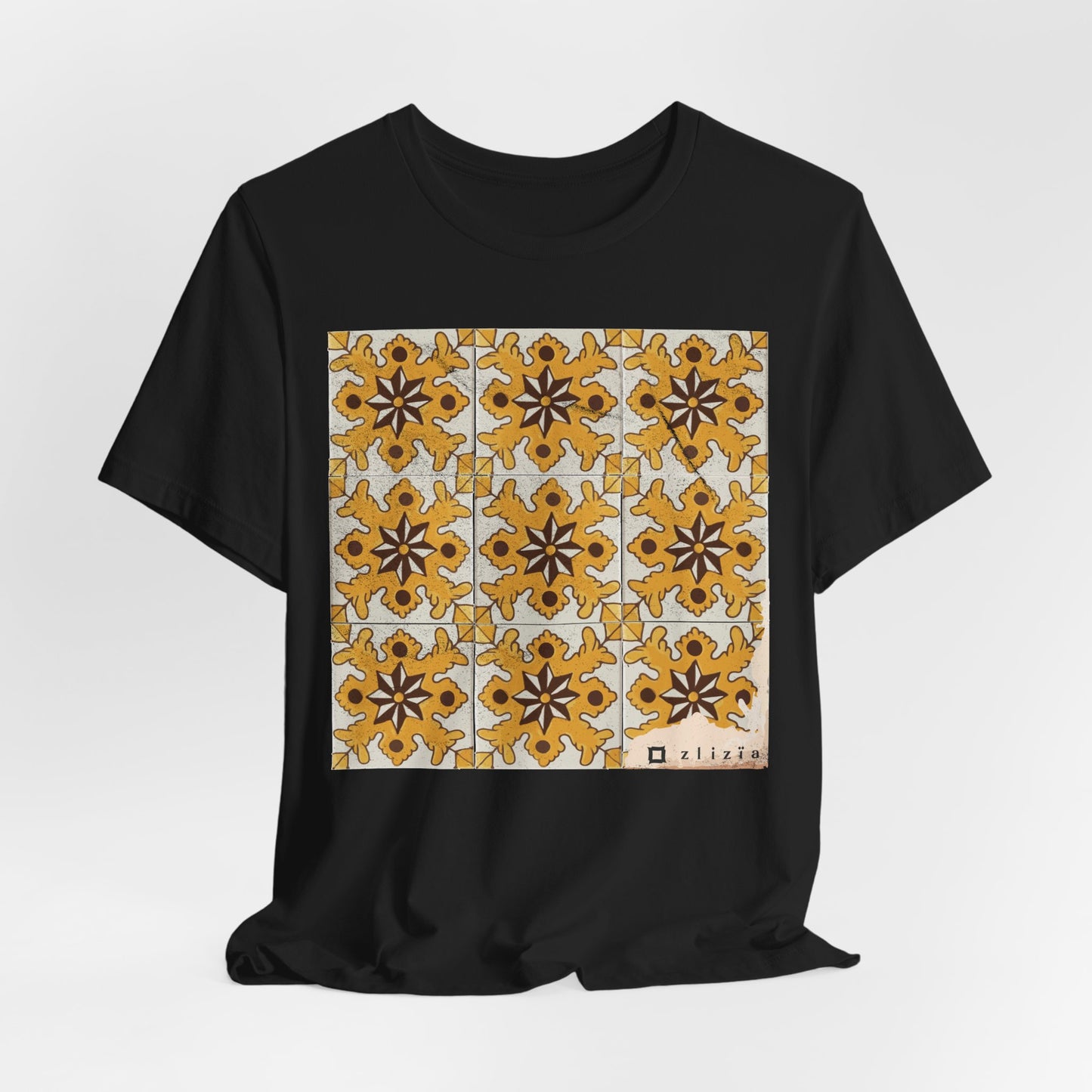 T-shirt Afset Essid Jaune / Pattes de Lion Jaune