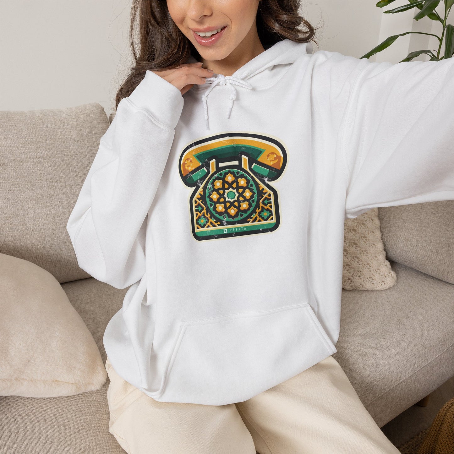 Téléphone Vintage Hoodie