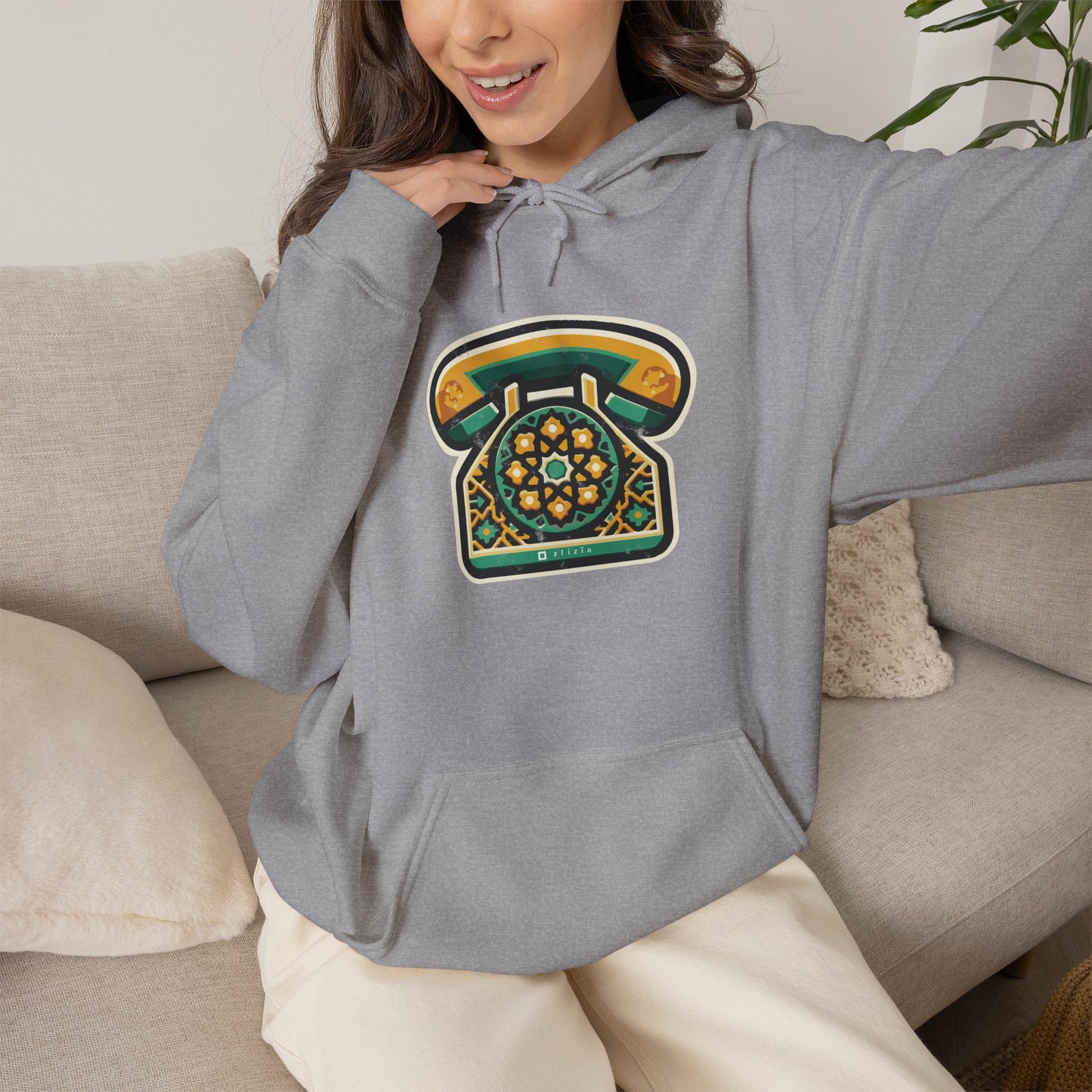Téléphone Vintage Hoodie