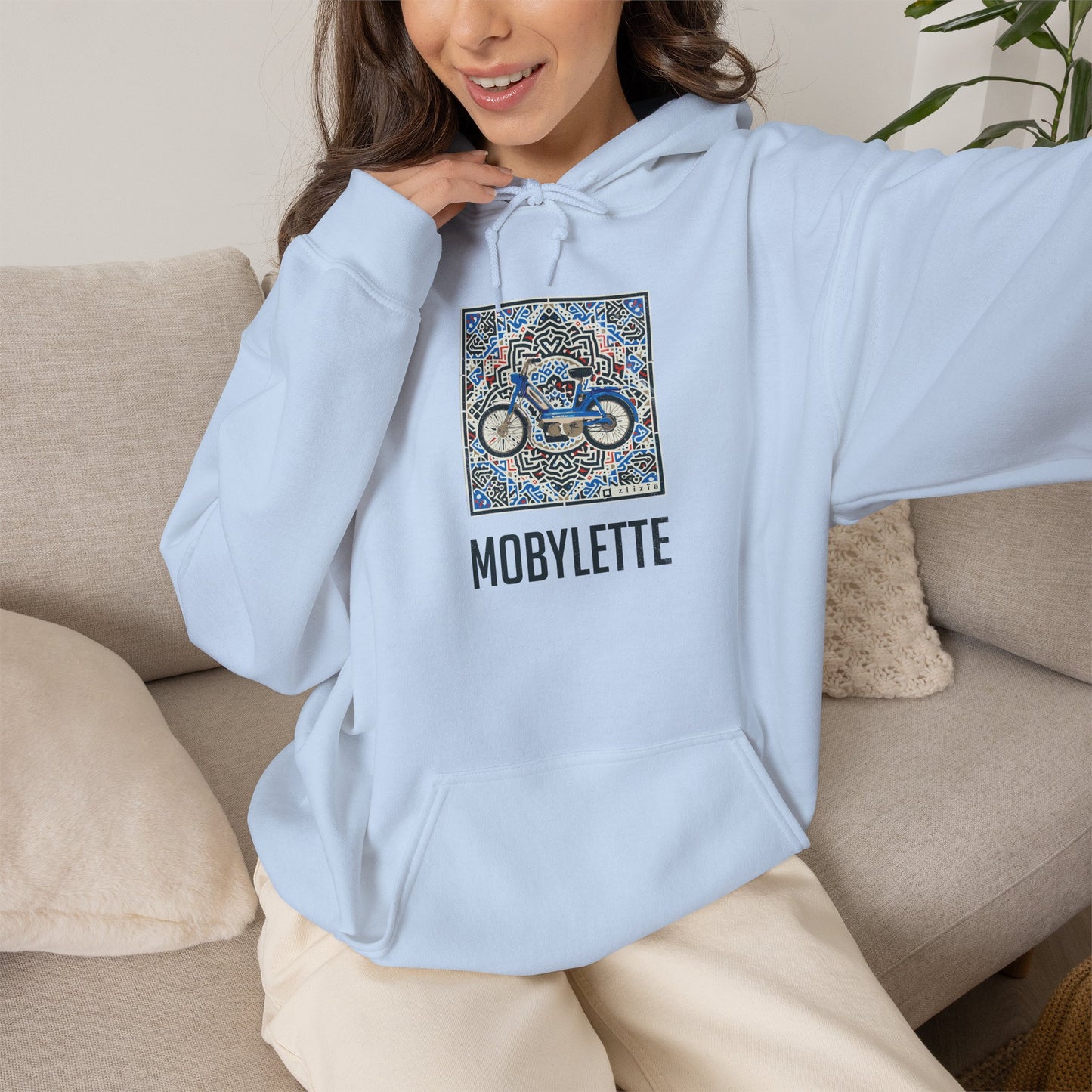 Mobylette FR Vintage Hoodie