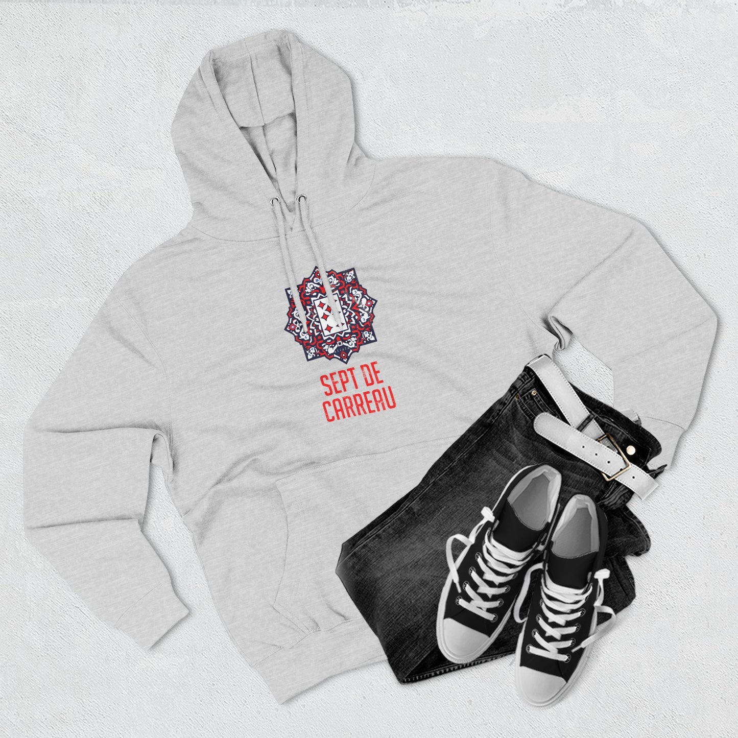 7 hayya / 7 de Carreau Vintage FR Hoodie