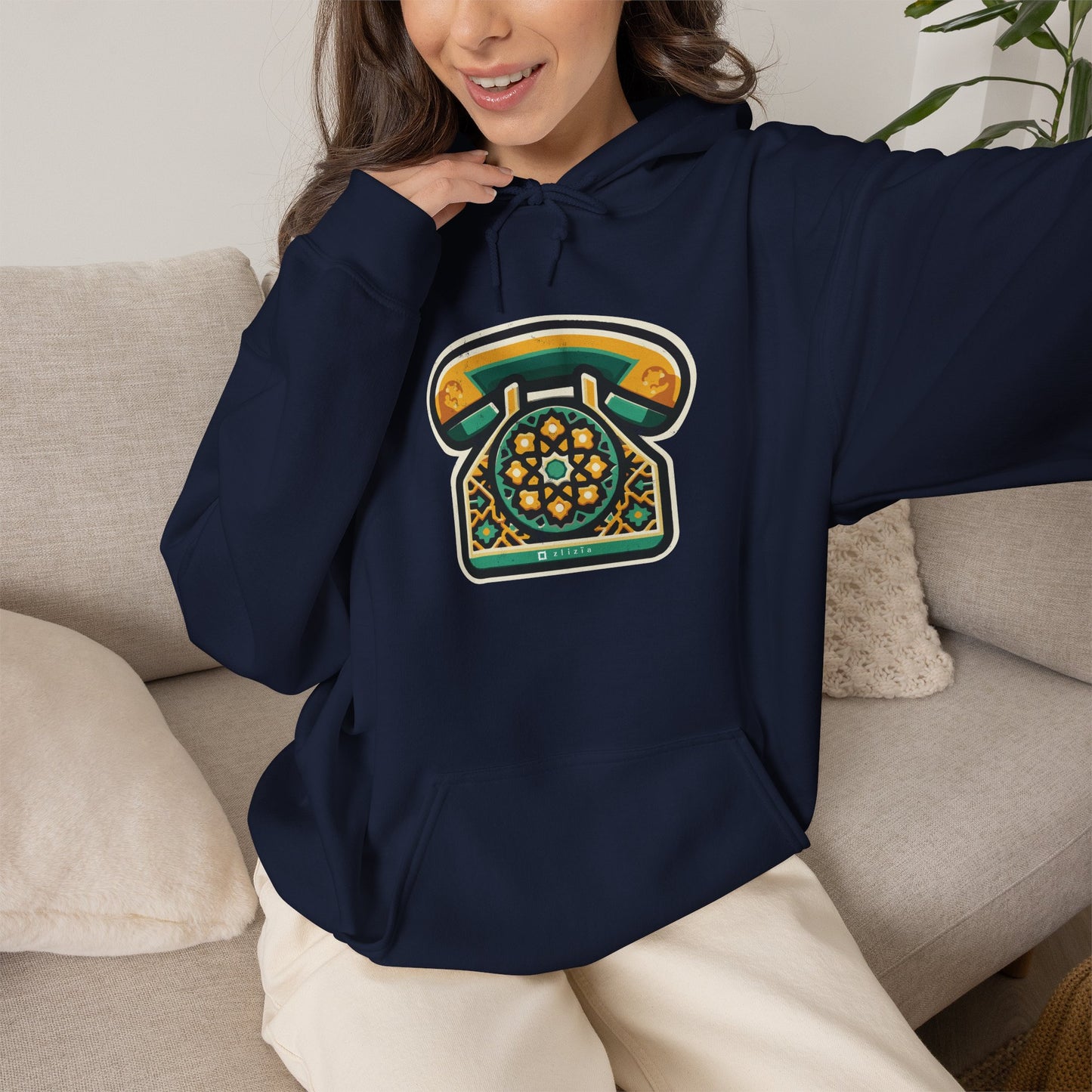 Téléphone Vintage Hoodie