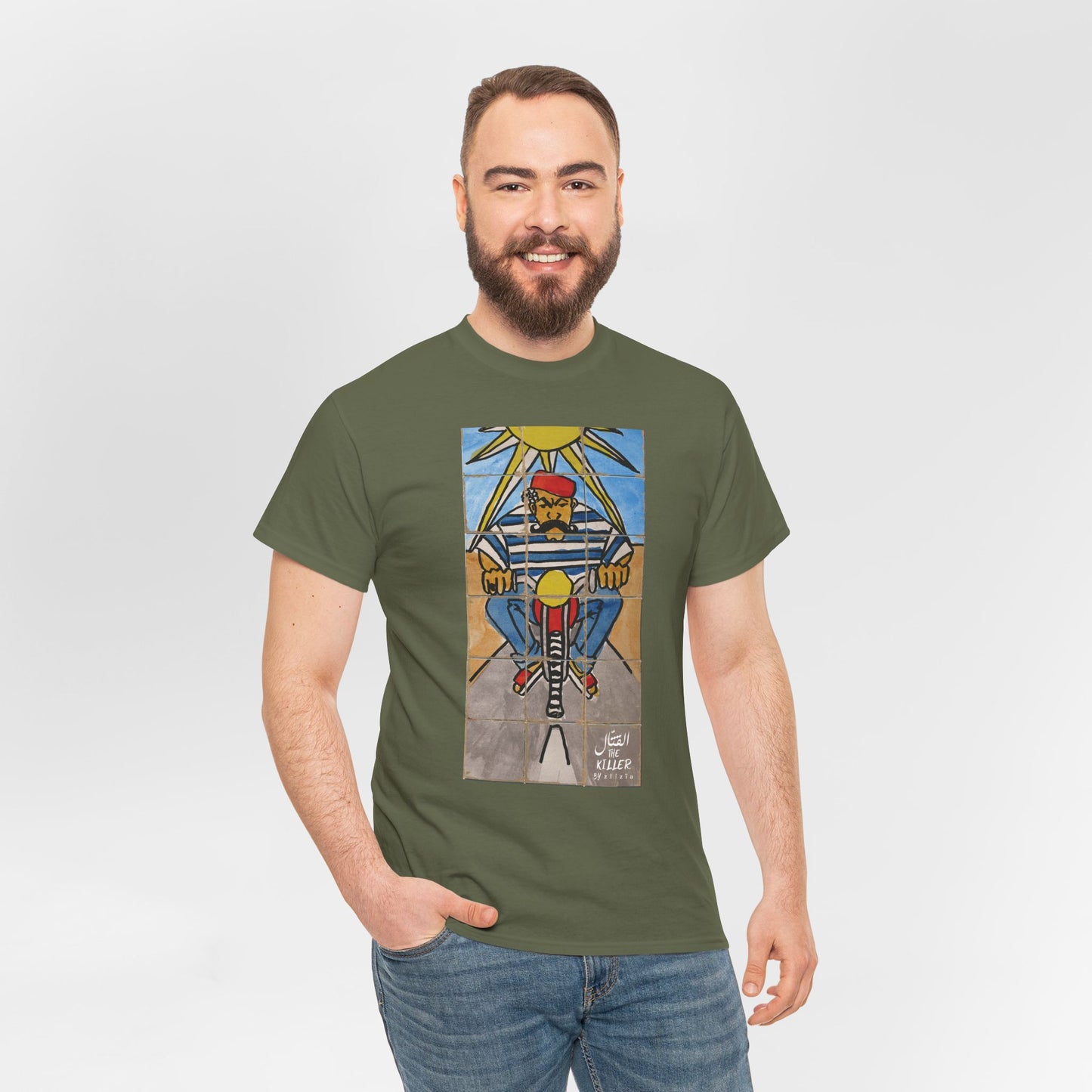 EL Kattel / The Killer : Unisex Heavy Cotton Tee
