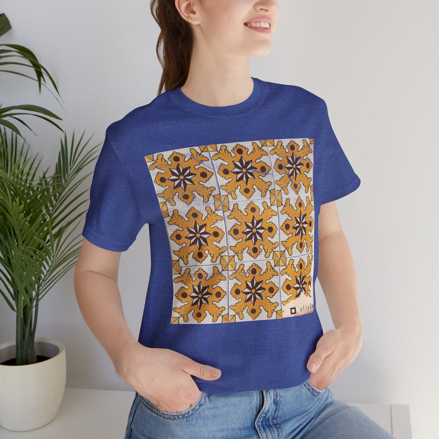 T-shirt Afset Essid Jaune / Pattes de Lion Jaune