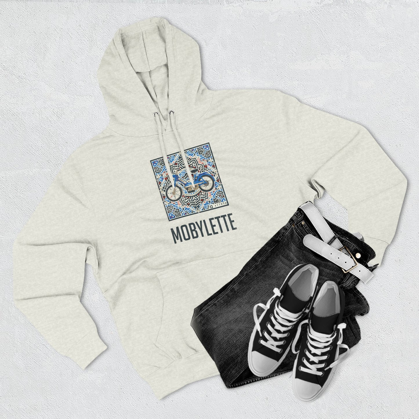 Mobylette FR Vintage Hoodie