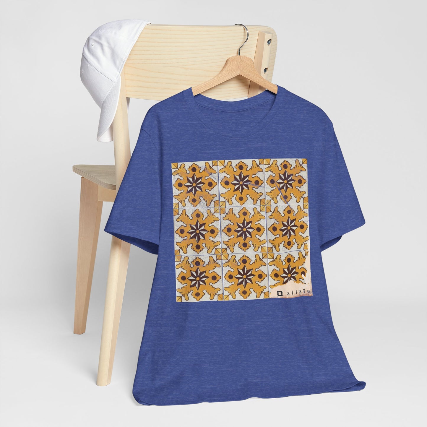 T-shirt Afset Essid Jaune / Pattes de Lion Jaune