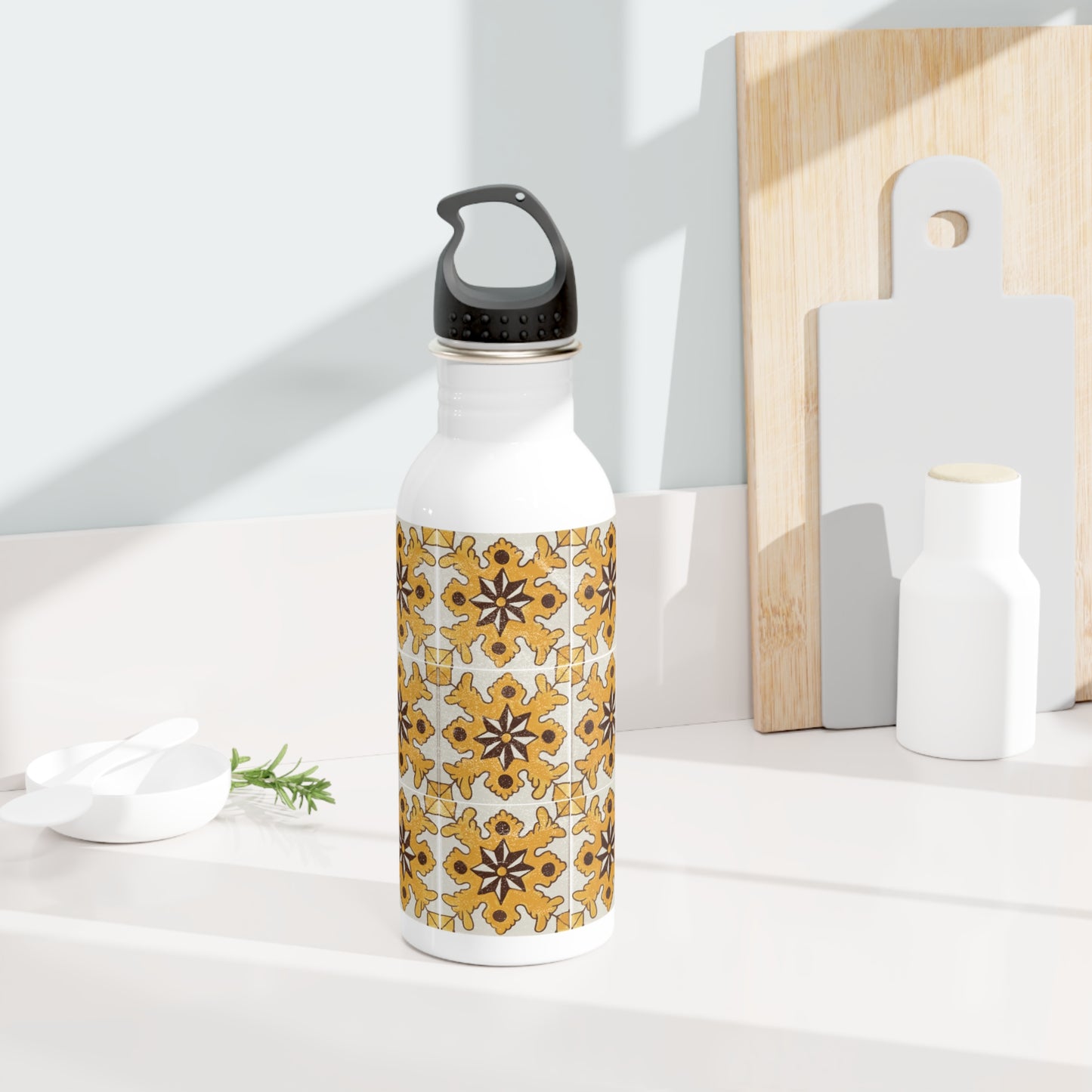 Afset Sid - Bouteille d’eau en acier inoxydable