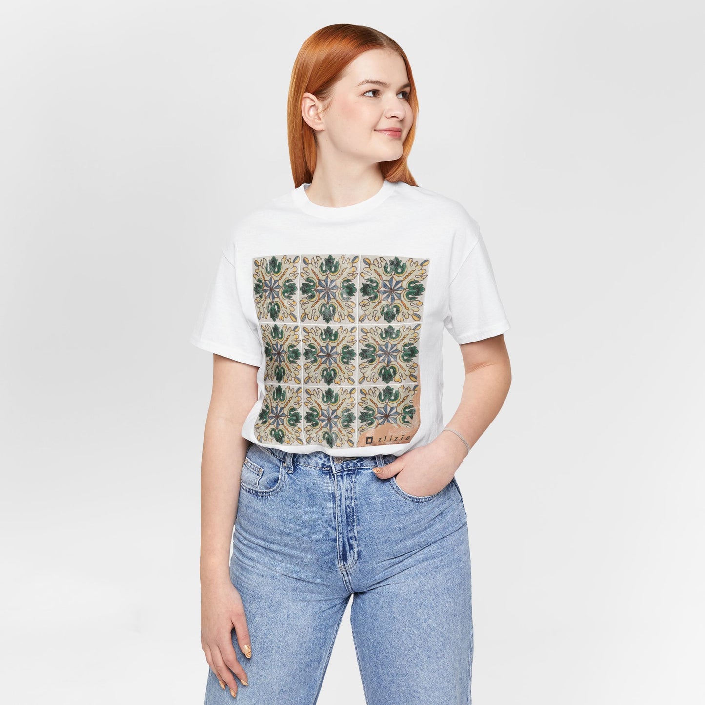 T-shirt Afset Essid Ancien / Pattes de Lion Ancien