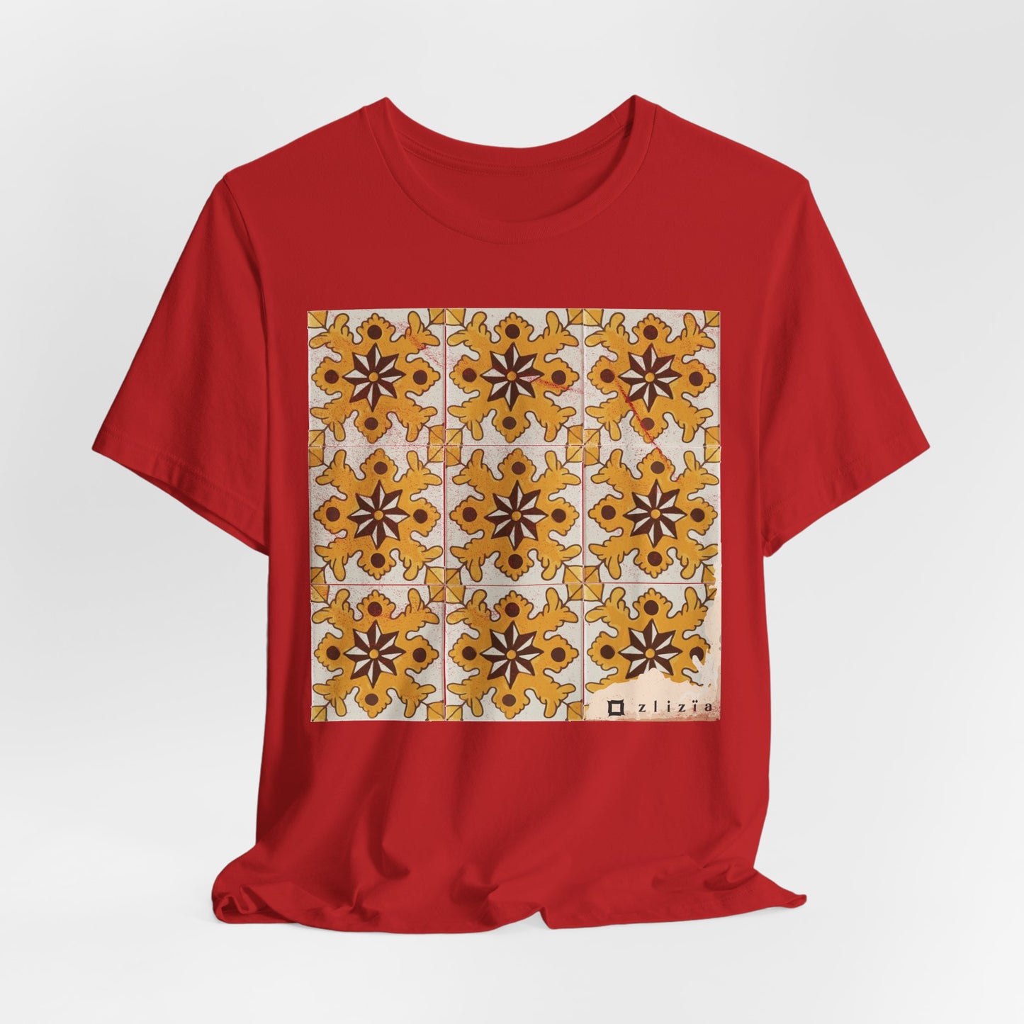 T-shirt Afset Essid Jaune / Pattes de Lion Jaune