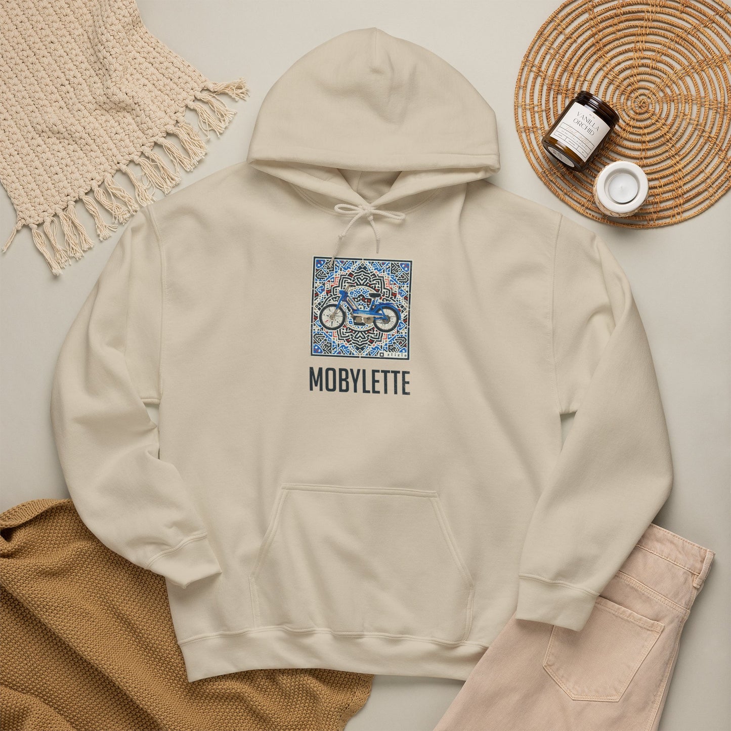 Mobylette FR Vintage Hoodie