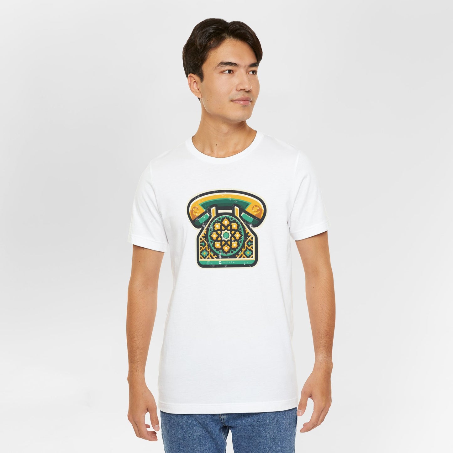 T-shirt Téléphone Vintage
