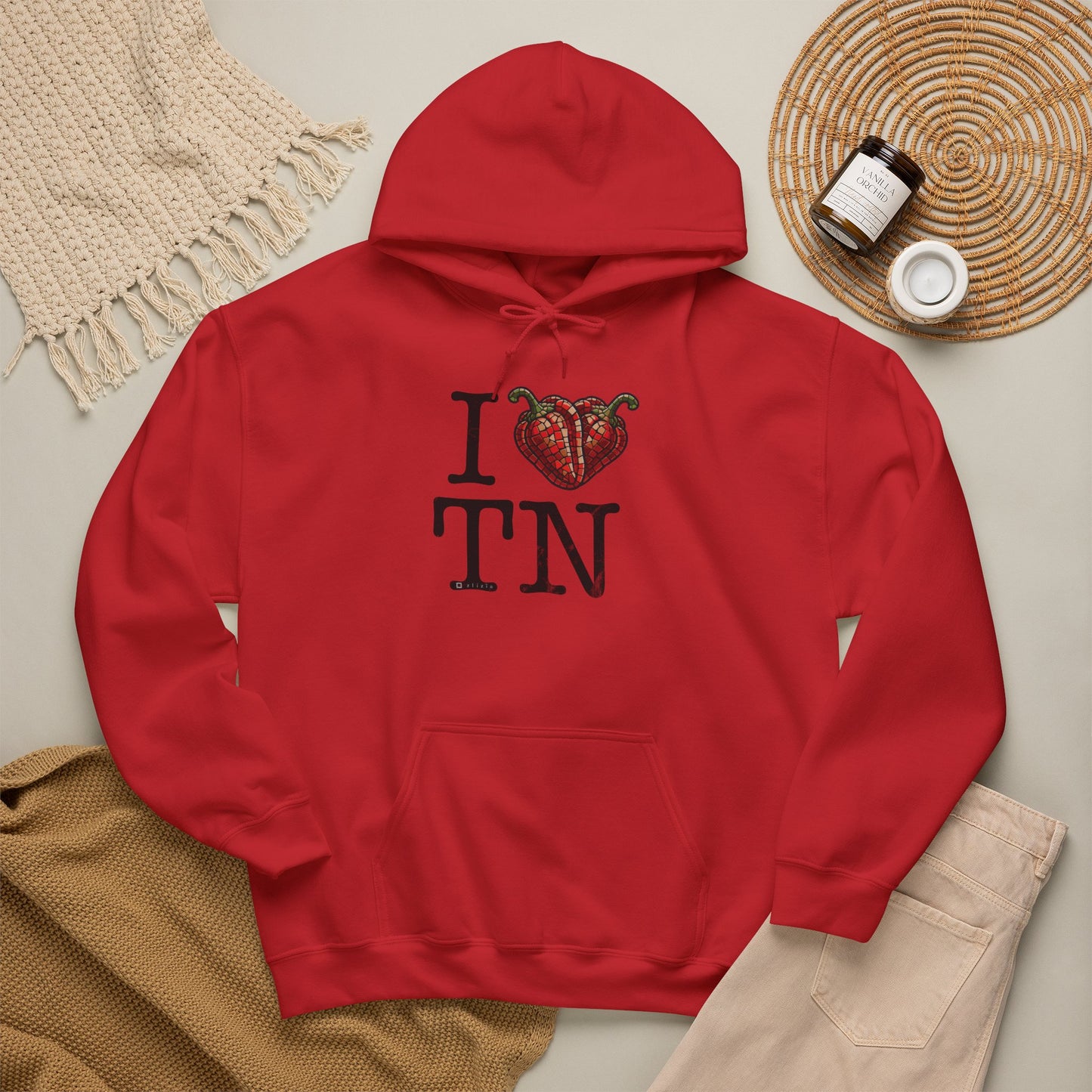 I Love TN Vintage Hoodie