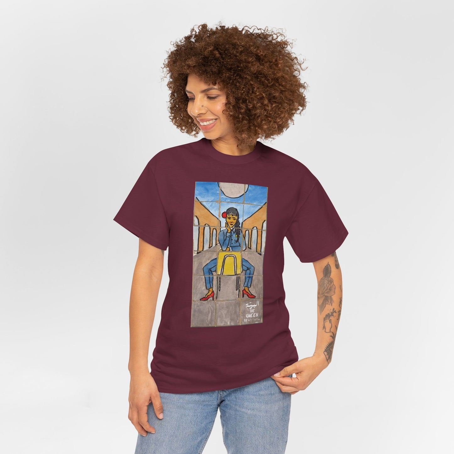 El Bayya / The Queen : Unisex Heavy Cotton Tee