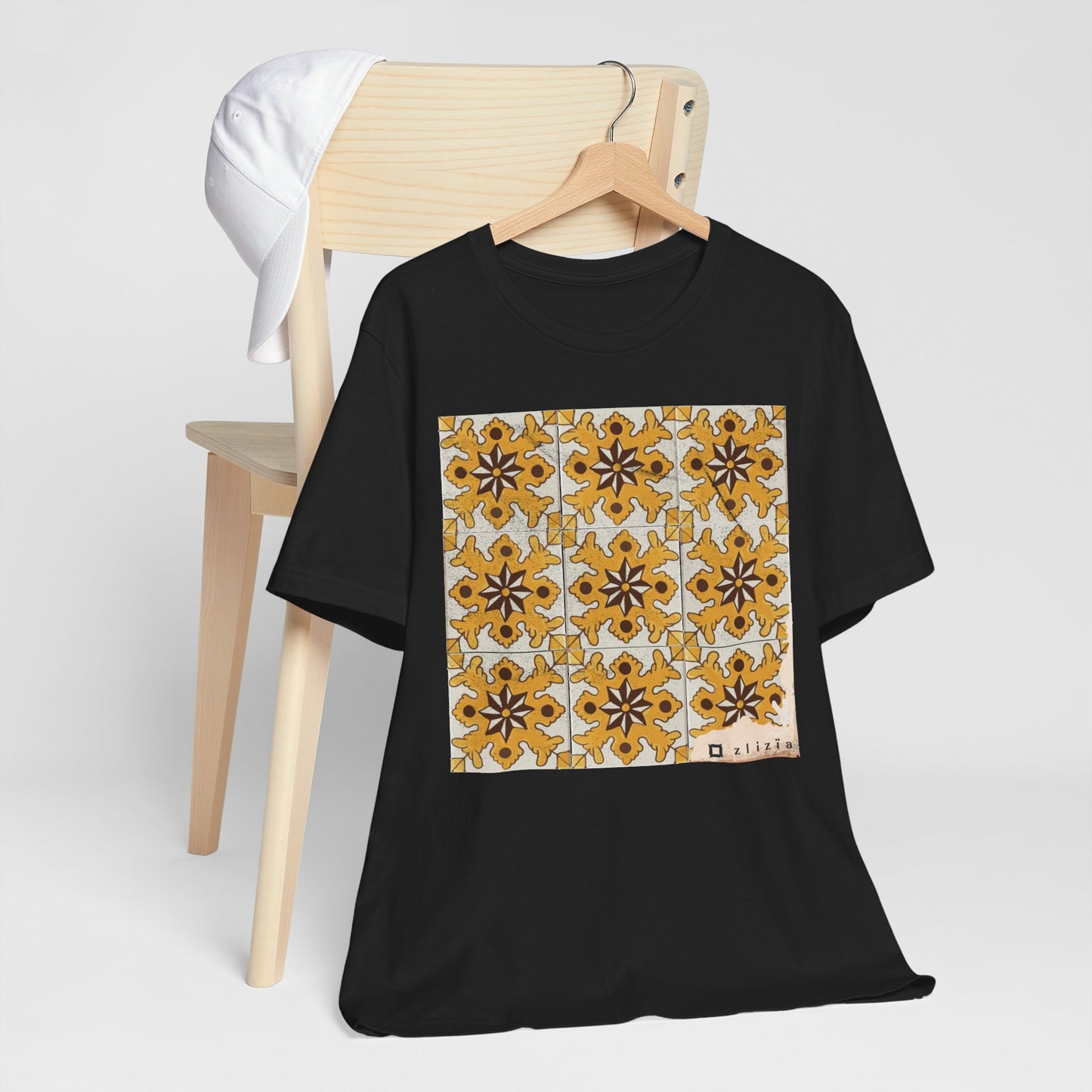 T-shirt Afset Essid Jaune / Pattes de Lion Jaune