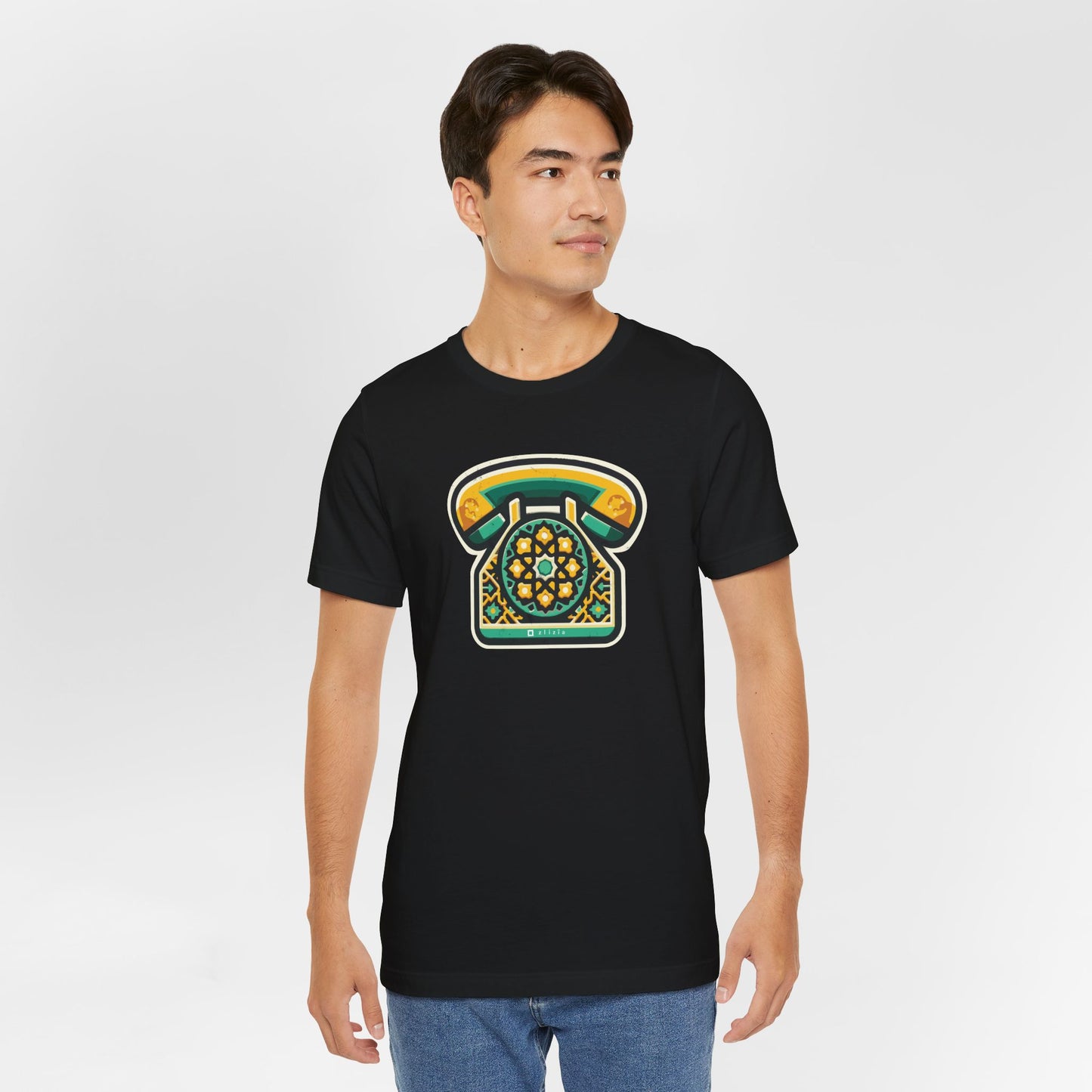 T-shirt Téléphone Vintage