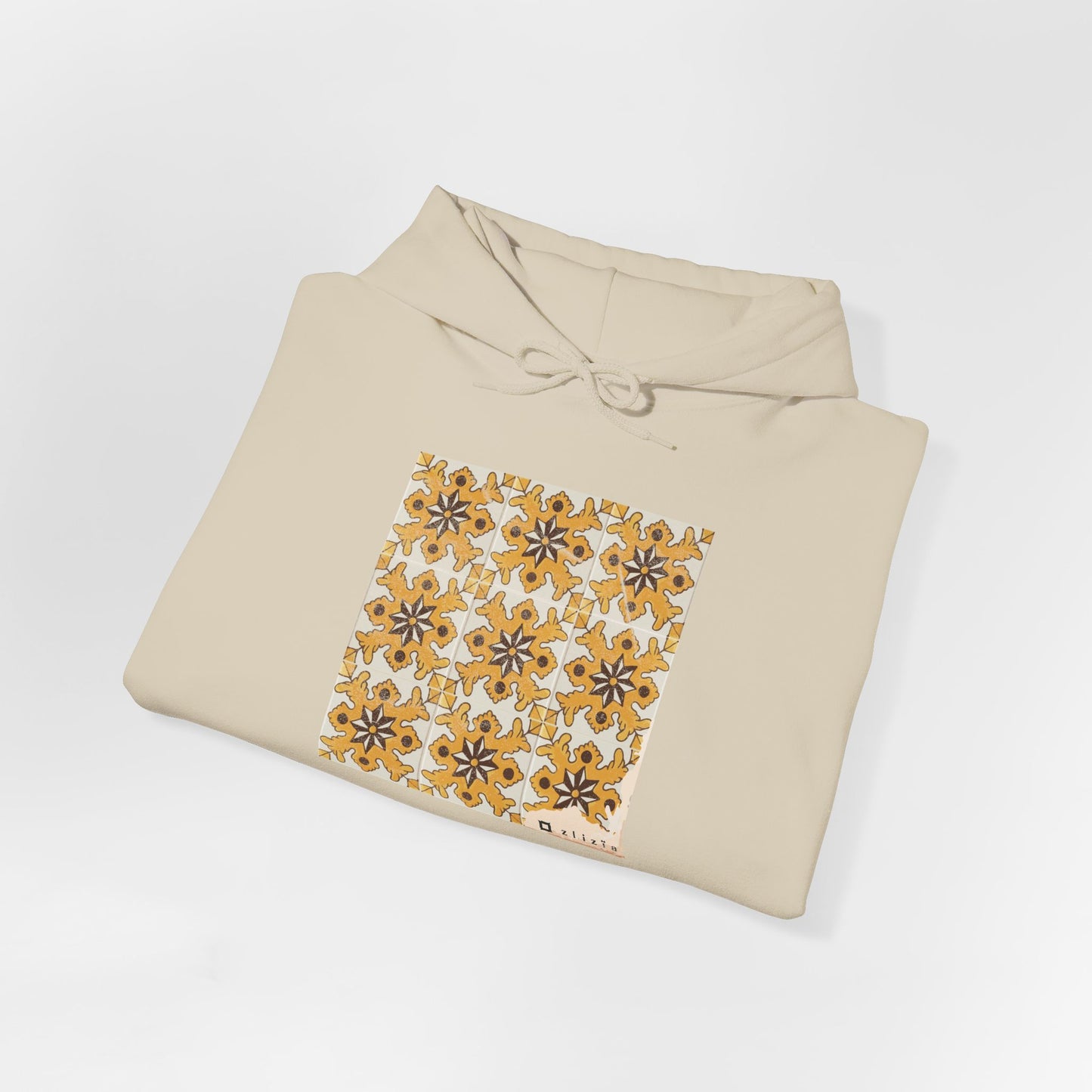 Afset sid Jaune Vintage Hoodie
