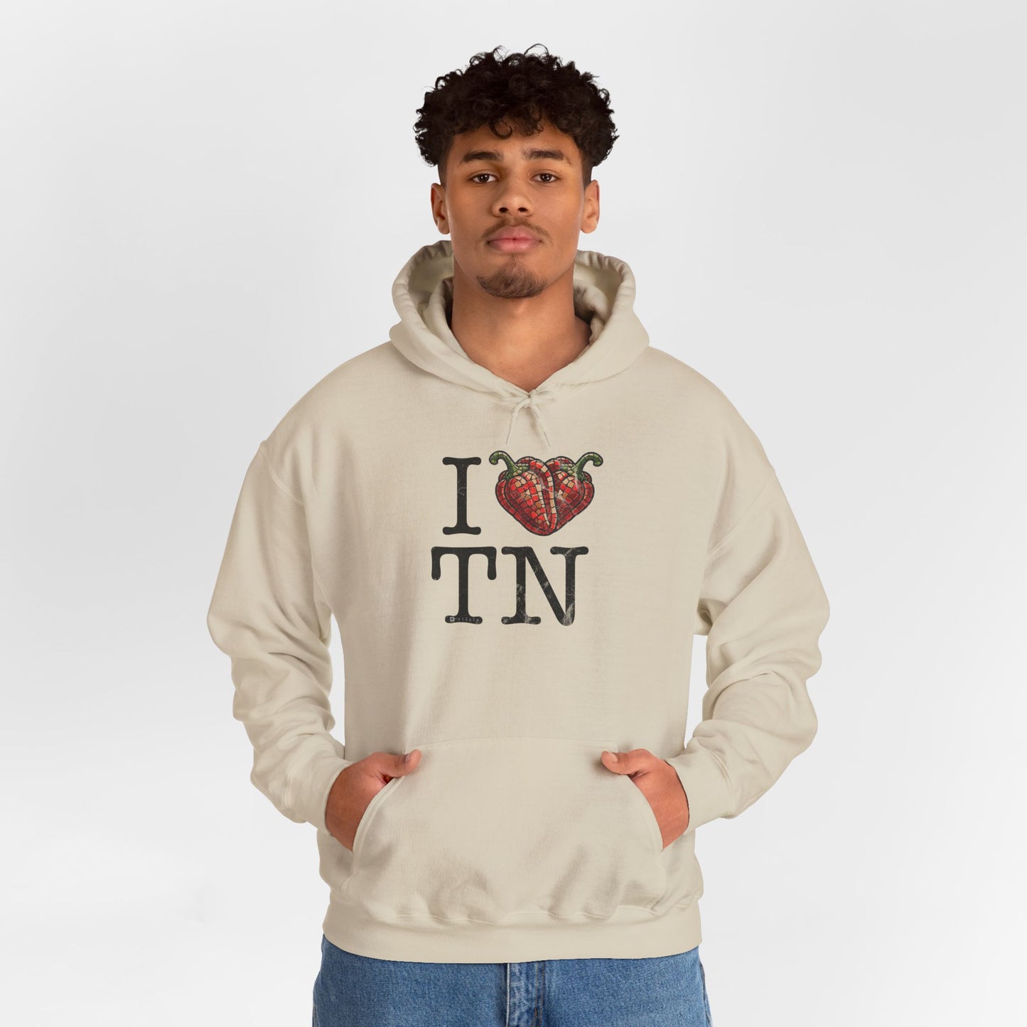 I Love TN Vintage Hoodie