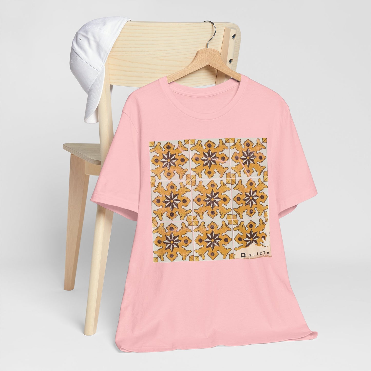 T-shirt Afset Essid Jaune / Pattes de Lion Jaune