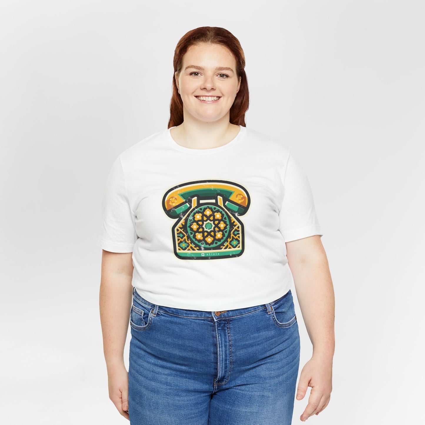 T-shirt Téléphone Vintage