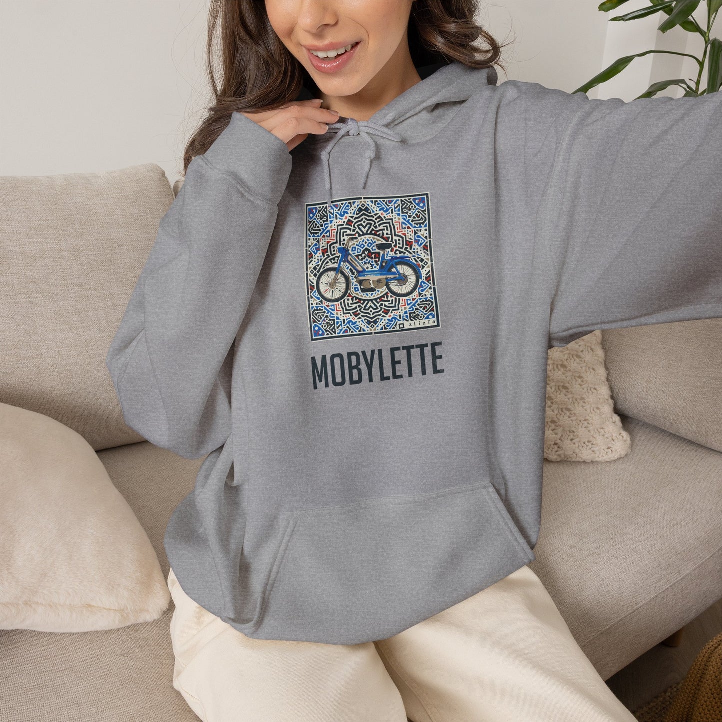 Mobylette FR Vintage Hoodie
