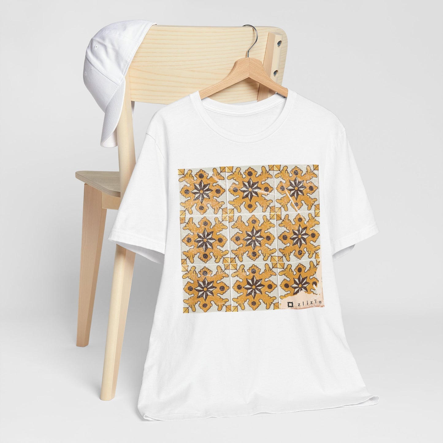 T-shirt Afset Essid Jaune / Pattes de Lion Jaune