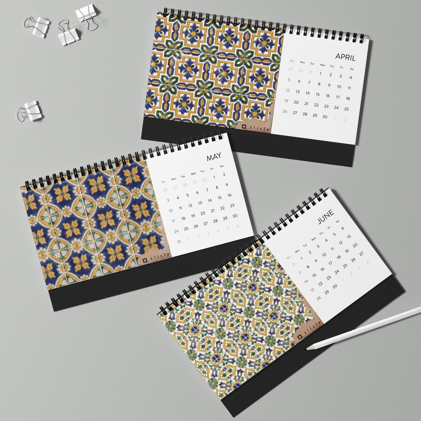 Zlizia - Calendrier Bureau