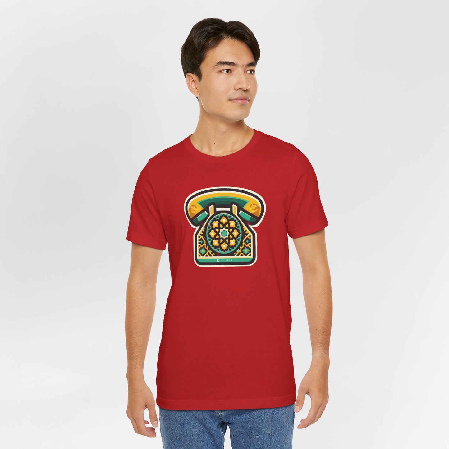 T-shirt Téléphone Vintage