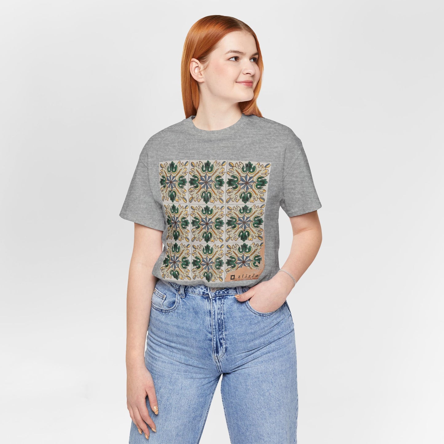T-shirt Afset Essid Ancien / Pattes de Lion Ancien