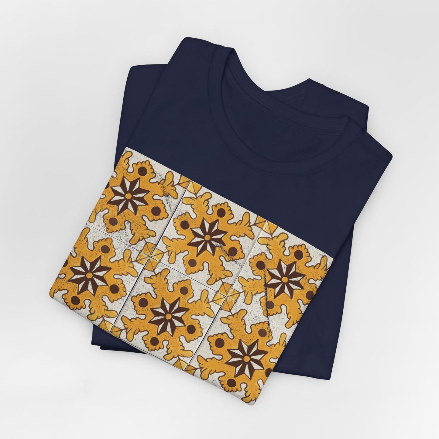 T-shirt Afset Essid Jaune / Pattes de Lion Jaune