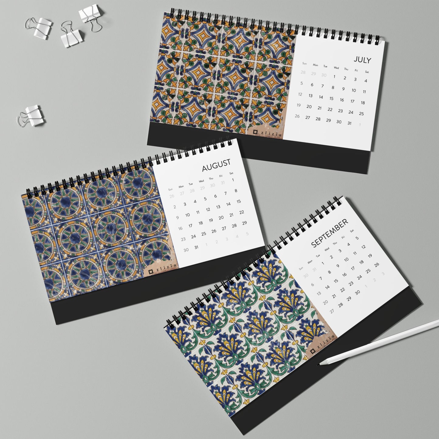 Zlizia - Calendrier Bureau