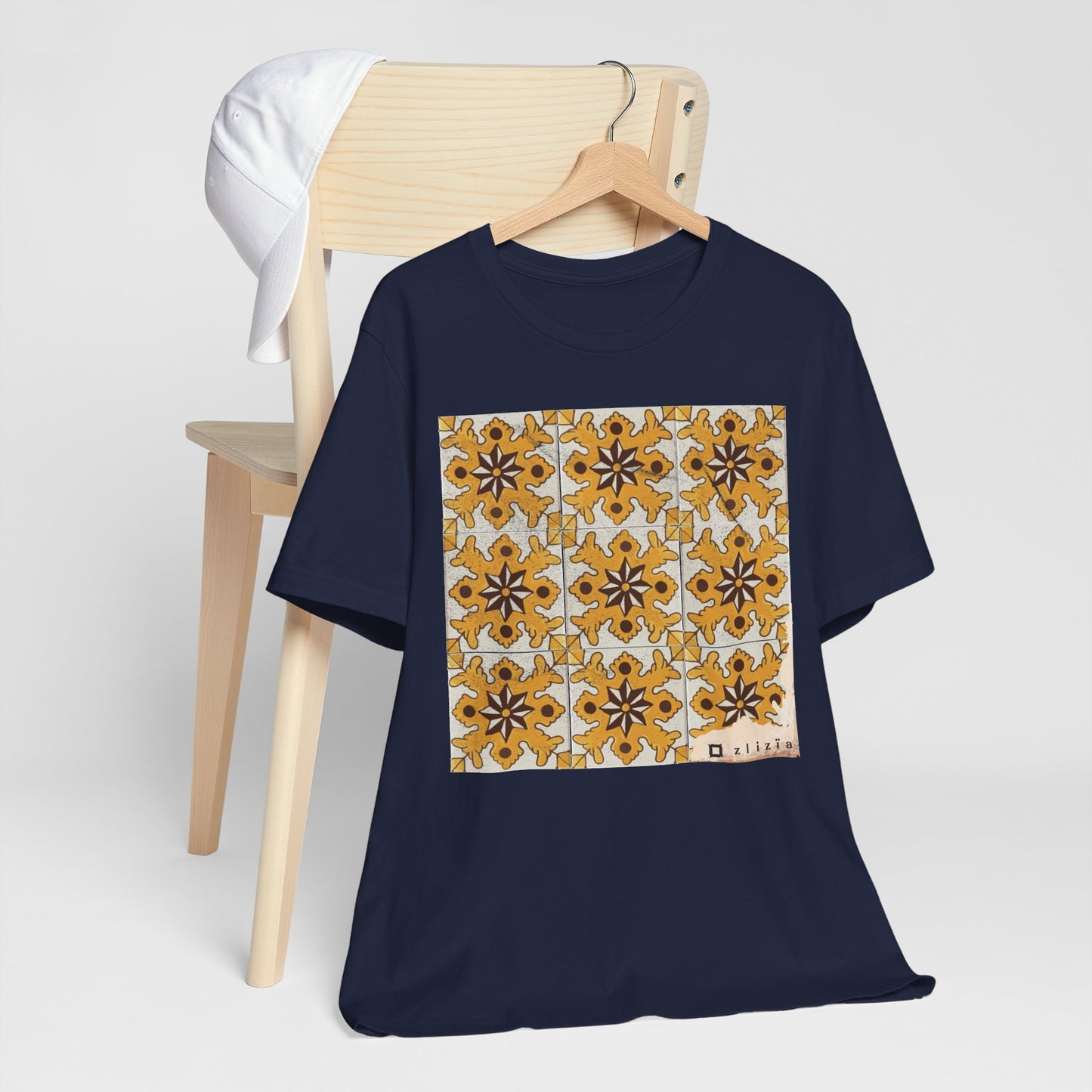 T-shirt Afset Essid Jaune / Pattes de Lion Jaune