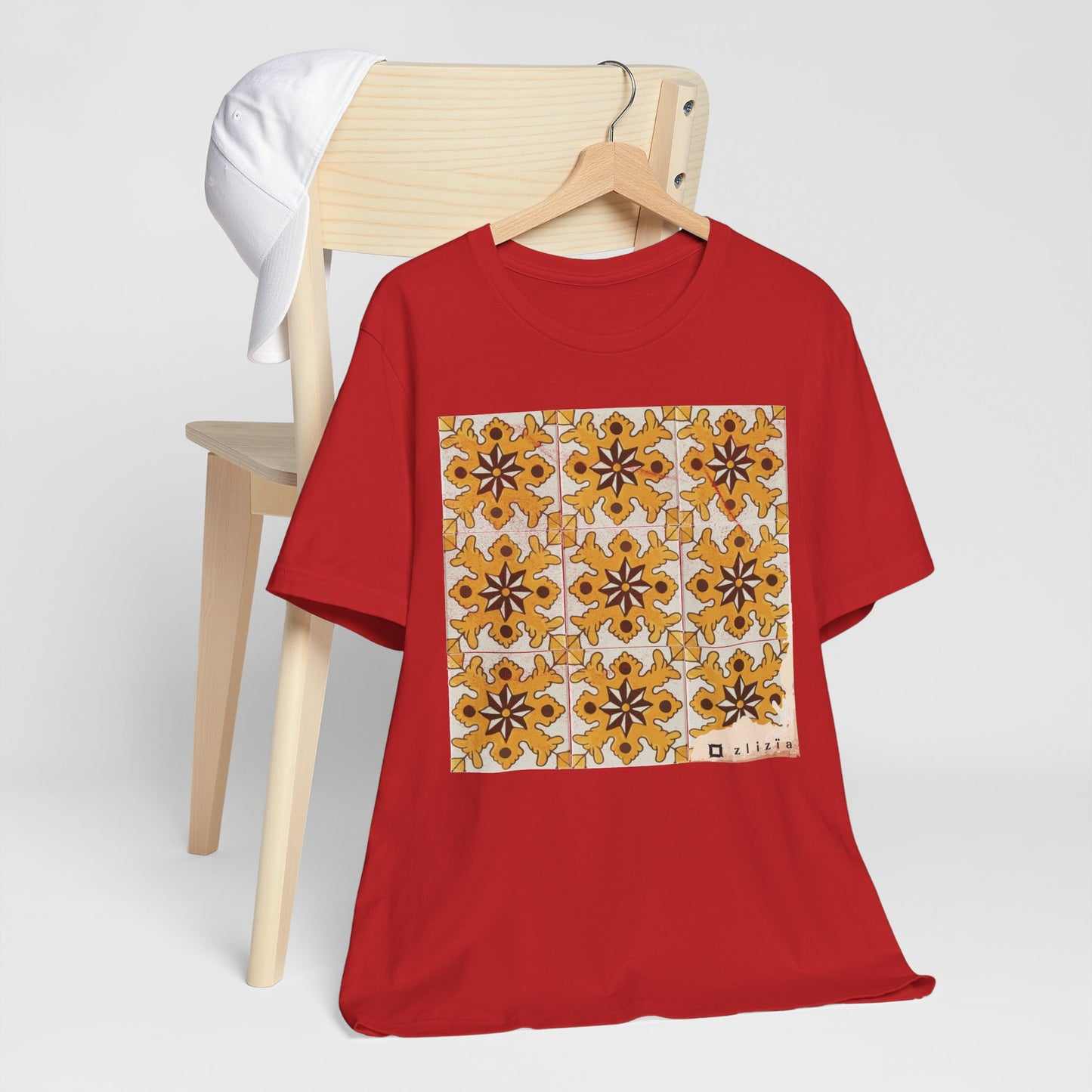 T-shirt Afset Essid Jaune / Pattes de Lion Jaune