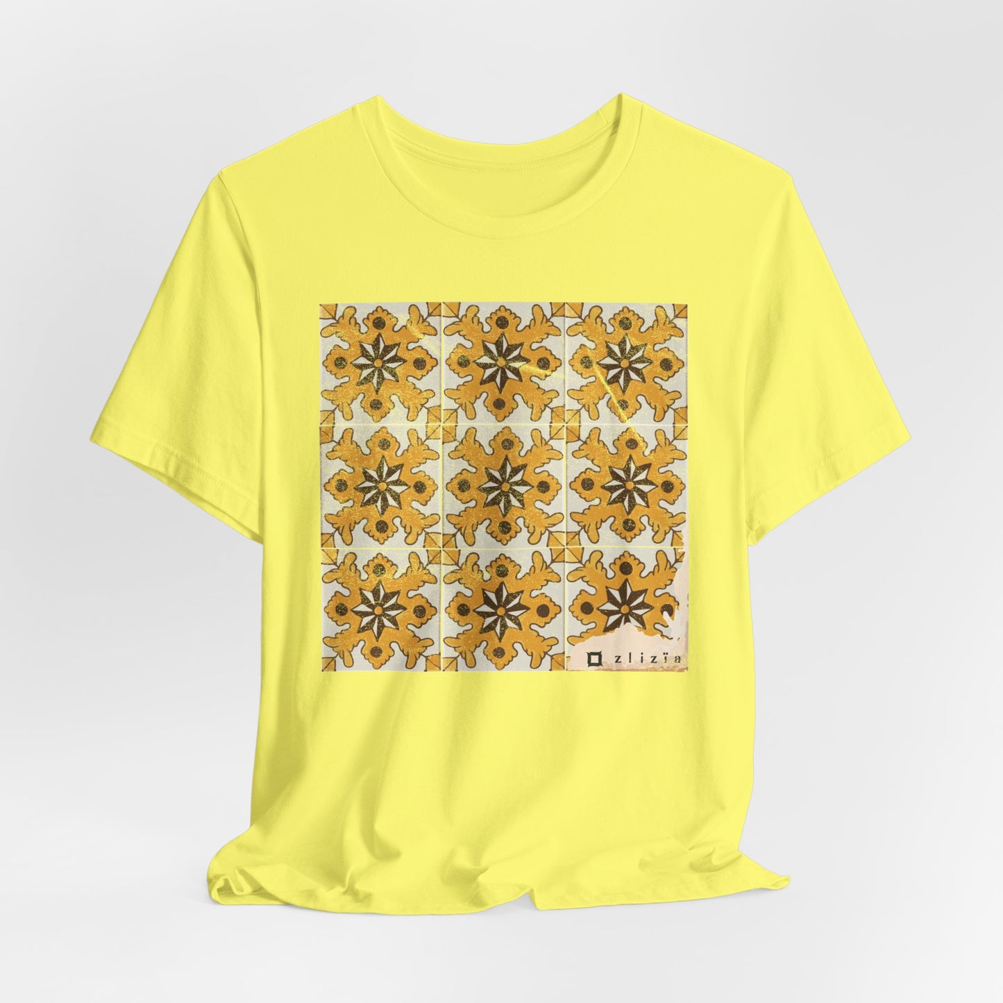 T-shirt Afset Essid Jaune / Pattes de Lion Jaune